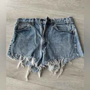 Vintage Levi’s cutoff shorts